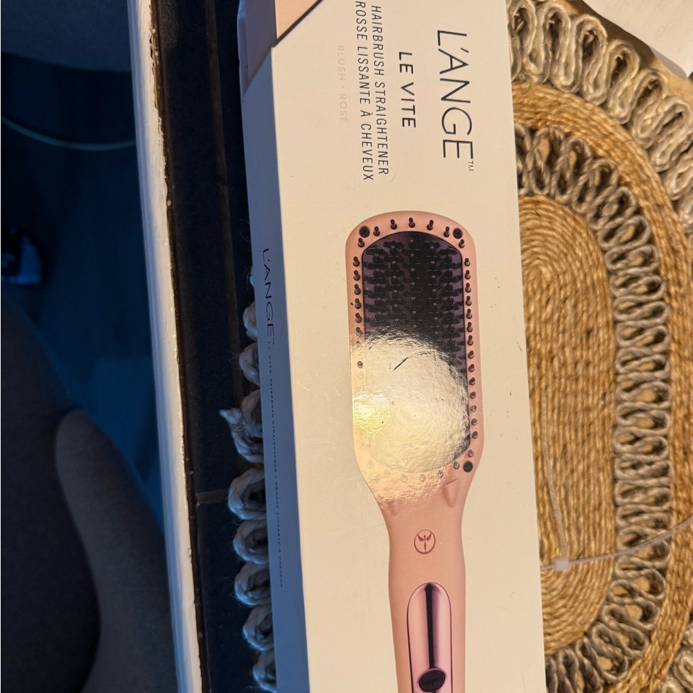 L'ANGE Le Vite Hair Straightening Brush - Pink